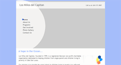 Desktop Screenshot of losninosdelcapitan.com